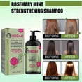 thumbnail image 4 of Rosemary Mint Shampoo and Conditioner Set, Hair Growth Rosemary Mint Shampoo and Conditioner Against Hair Loss Nourishes Scalp, 4 of 5