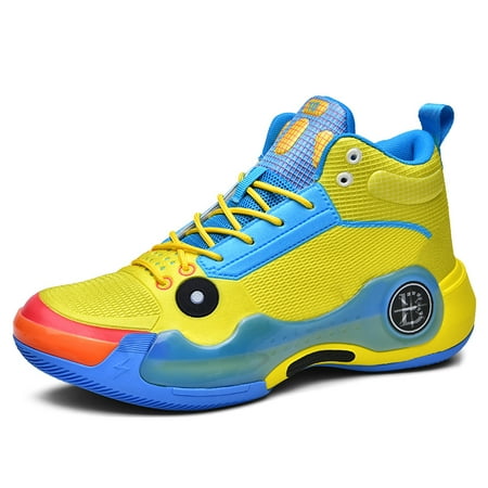 

Men s Professional High Top Basketball Shoes Breathable Lightweight Sport Sneakers For Running Walking Training