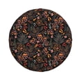 thumbnail image 2 of Easygdp Floral Automobile Tire Dust Cover, 14-17in Spare Tire Cover Universal Fit for Trailer, Car, Truck, SUV, Jeep - 14 inch, 2 of 9