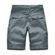 thumbnail image 2 of WILLBEST Pantalones Cortos para Hombre, Moda Masculina, Casuales, de Color Sólido, con Bolsillo, Cremallera y Hebilla, para Exteriores, para Herramientas, 2 of 3