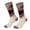 White, variant on LIZENG Kids Ski Socks Mid Calf Thermal Socks with Pattern Wicking Socks for Boys & Girls Socks for Girls