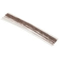 thumbnail image 1 of Uxcell 24 Gauge 14" Alambre de tallo floral, 80 piezas de tallo de flor de hierro envuelto en papel, marrón, 1 of 7