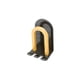 thumbnail image 5 of Soporte de cepillo de dientes de aluminio Baoblaze Montado en la pared Multifuncional Impermeable Negro, 5 of 8