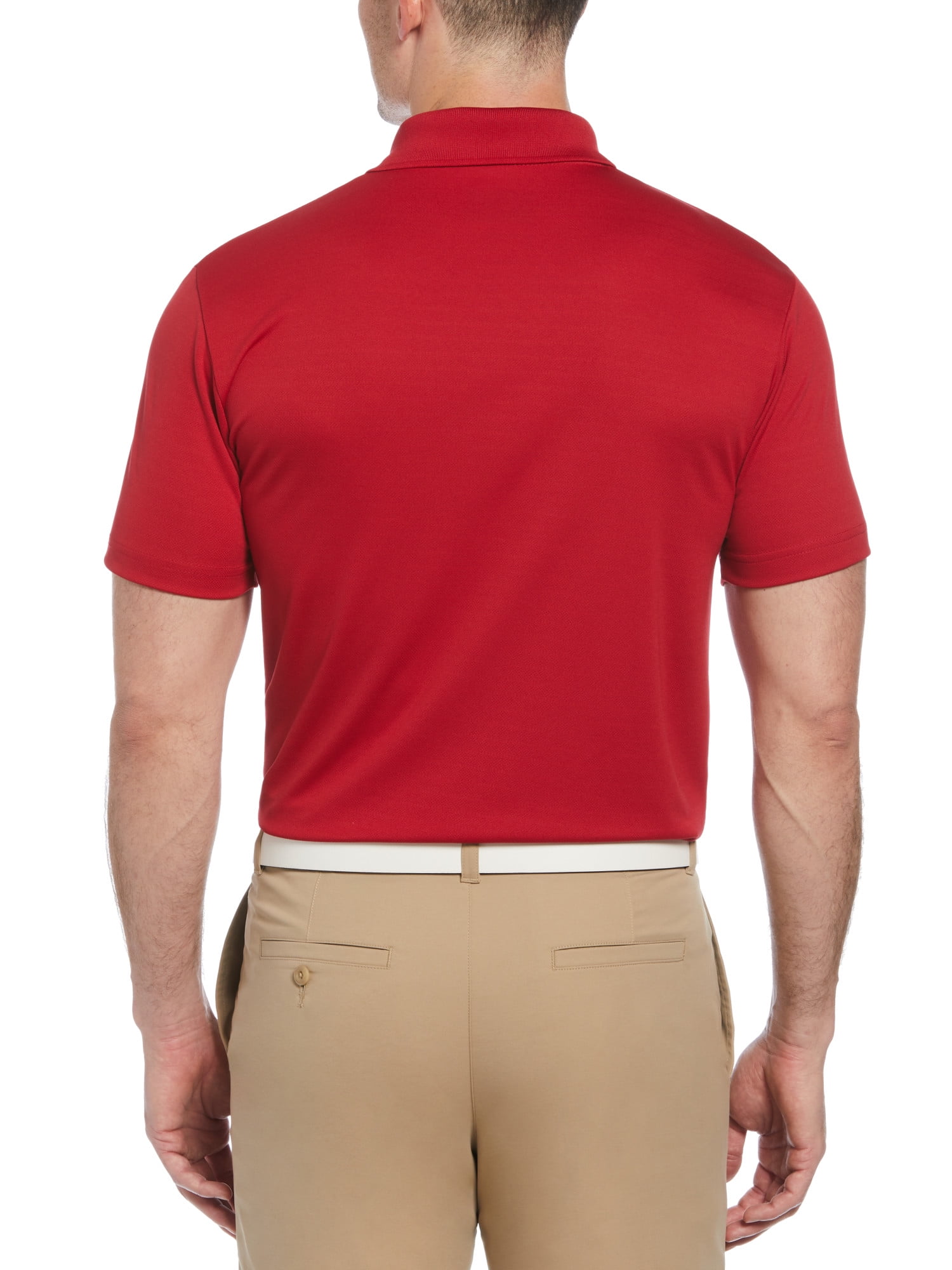 Ben Hogan Men's and Big Men's Ventilated Performance Polo Shirt, Up to Sizes 5XL