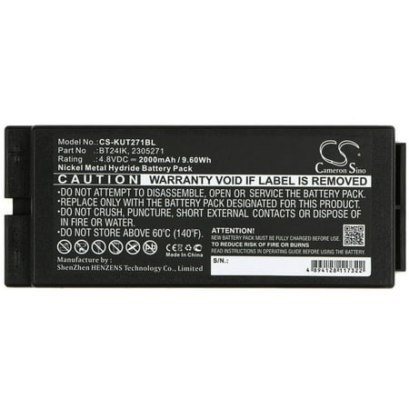UPC: 4894128117322 | Replacement Battery For IKUSI 4.8v 2000mAh / 9.60Wh Crane Remote Control Battery