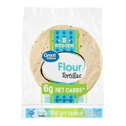 Great Value Medium Flour Tortillas, 12 oz, 8 Count
