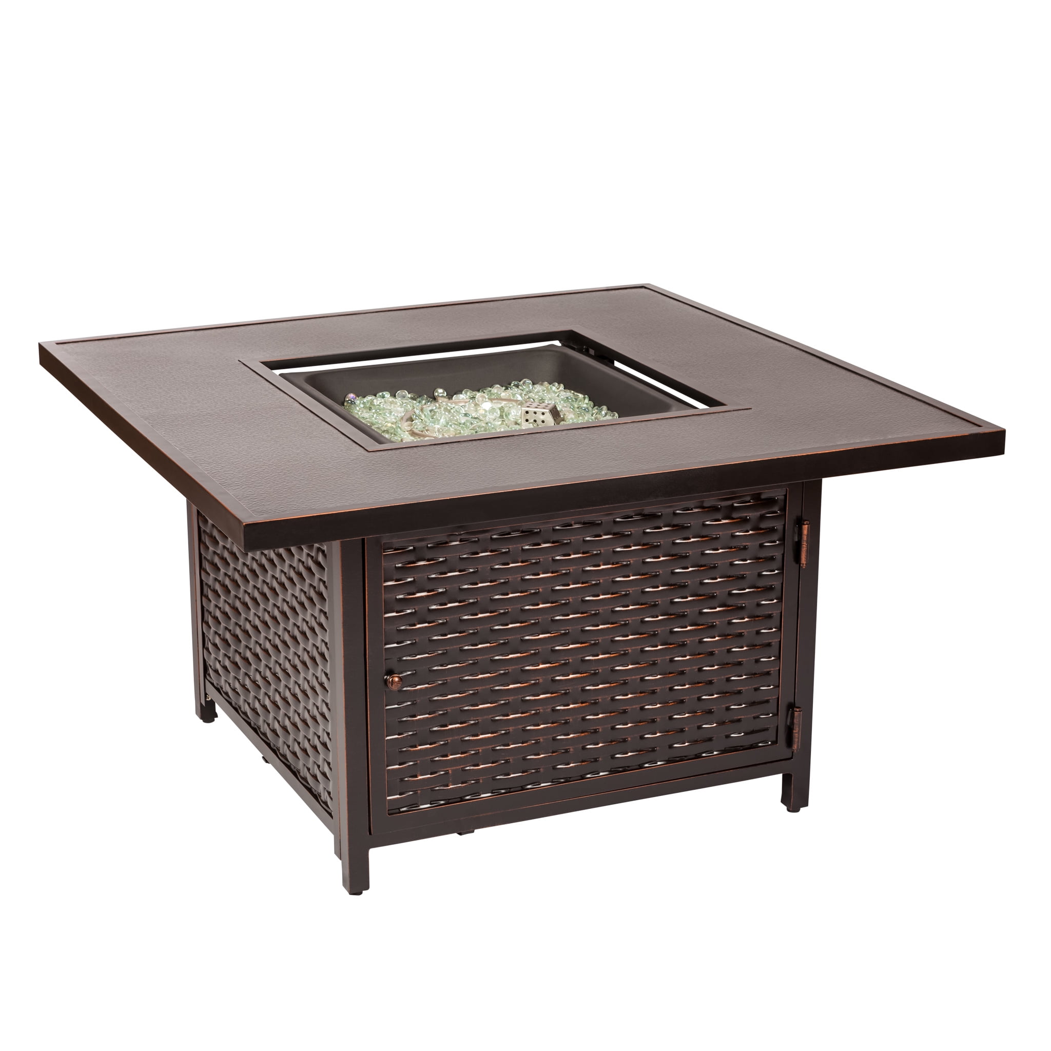 Baker Cast Aluminum LPG Firepit Table by Well Traveled Living