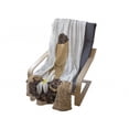thumbnail image 4 of Coffee Soft Flannel Fleece Throw Blanket, Photo of Beans in a Burlap Sack with a Flower and a Wooden Spoon, Cozy Plush for Indoor and Outdoor Use, 60" x 80", Almond Brown, by Ambesonne, 4 of 6