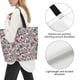 thumbnail image 3 of Disketp Daisies Flowers Bolsa Tote Estampada para Mujer, Bolso de Hombro y de Mano para Compras y Viajes, 3 of 8