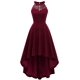 thumbnail image 1 of Vestido Bbonlinedress Hi Lo Vintage Burgundy para fiesta de bodas, 1 of 6