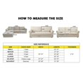 thumbnail image 3 of Sofa Cover,Couch Covers Sectional Couch Covers For L Shaped Chaise Stretch 3 Cushion Couch Sofa Slipcovers For Dogs Pet 2 Cushion Seat Leather L Shape Furniture Protector, 3 of 8