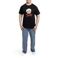 thumbnail image 5 of CafePress - Bacon And Eggs Skull Men's Dark Pajamas - Men's Dark Loose Fit Cotton Pajama Set, 5 of 7