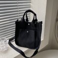 thumbnail image 2 of Bolso bandolera para mujer Bolso bandolera de lona con correa ajustable para niña, 2 of 3