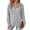 Bm 02 Light Gray, variant on Airmenty Women's Zip Up Hoodie Lightweight Full Zip Sweatshirt Casual Fall Jacket with Pockets S-2XL