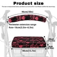 thumbnail image 6 of HELLHERO Walker Seat Cover Sun & Dust Protector Rollator Walker Seat Covers & Heart-Shaped Non-Slip Cover Easy to Use for Elder, 6 of 7