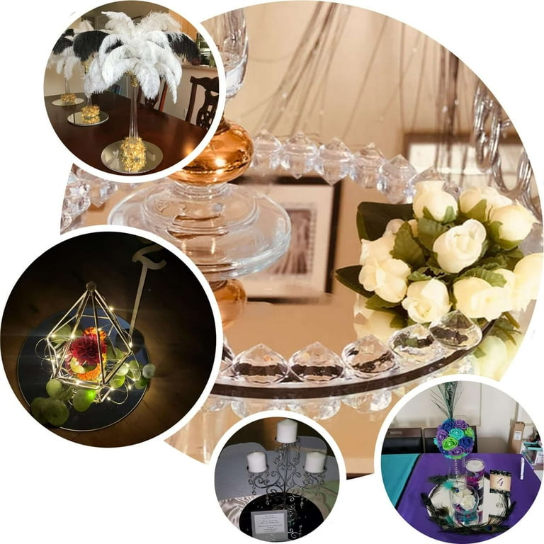 Round Mirror Centrepiece 50cm | Home in 1