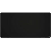 Glorious 3XL Extended Gaming Mouse Mat/Pad - Large Black Cloth Mousepad Non-Slip Rubber Base Anti-Fraying Stitched Frame Machine Washable