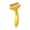 A004- Yellow, variant on Pet Grooming Shedding Brush One Key Press Deshedding Comb For Cat Dog Removes Loose Undercoat Yellow 1 Pack