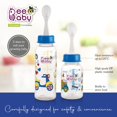 thumbnail image 3 of BeeBaby Gentle 2 in 1 Standard Neck Feeding Bottle with Feeder Plastic Spoon 125ML / 5Oz.-Blue, 3 of 6