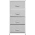 thumbnail image 2 of Mueble Buró Organizador Houzer Comoda 4 Cajones Tela Moderno Gris, 2 of 6