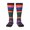 2 Black-1, variant on Womens Colorful Mexican Blanket Stripes Knee High Socks Comfy Thermal Boot Long Socks