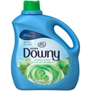 Downy Mountain Spring, 150 Loads Liquid Fabric Softener, 129 fl oz