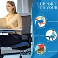 Excellent Support Effect Office Chair Cushion 1 Pack, Luxury Air Mesh