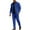 Royal Blue, variant on Men's Casual Sports Suede Business Button-down Jacket and Pants Suit, for Winter Formal Events and Professional Wear,Army Green,L