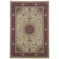 thumbnail image 2 of Oriental Weavers Ariana Area Rug 095J3 Ivory Medallion Flowers 4' x 6' Rectangle, 2 of 4