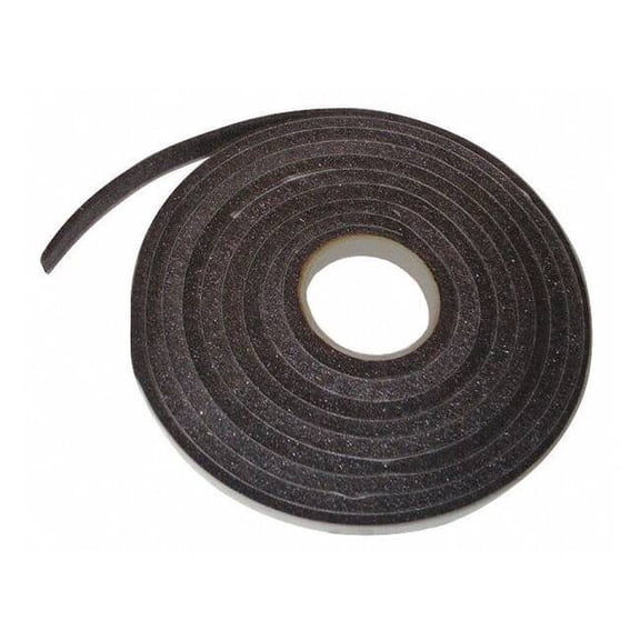 Frost King L346 Polyurethane Foam Tape 3/4in Wide x 1/2in Thick x 17ft Long, Charcoal
