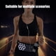 thumbnail image 5 of Riñonera unisex para correr con portabotellas | Funda impermeable y ligera para teléfono para maratones, senderismo y deportes al aire libre | Cinturón de fitness ajustable para hombre y mujer, 5 of 6