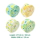 thumbnail image 2 of 4 Rolls of Lemon Ribbons for Craft Lemon Printed Ribbons Decorative DIY Ribbons Wrapping Material, 2 of 4