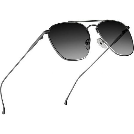 grinderPUNCH Retro Sunglasses for Women Men, UV400 Protection Lens and Lightweight (Black Gradiant)