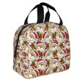 thumbnail image 2 of Vsdgher Christmas Hat bear Print Lunch Bag, Lunch Box for Women Adult Men, Lunch Tote Insulated Cooler Lunch Container for Work/Office/Picnic/Travel, 2 of 8