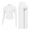 White, variant on Women's Polka Dot Workout Outfit Set, Zip Up Stand Collar Jacket & High Waist Flared Pants 2 Piece Yoga Tracksuit