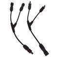 thumbnail image 4 of Solar 2 To 1 Adapter, PPE 2 Pcs Corrosion Resistance Weather Proof Solar Panel Y Branch Parallel Cable  For Household, 4 of 8