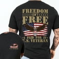 thumbnail image 2 of Happy 4th of July, U.S. Veteran Freedom Patriotic American Eagle Veteran T-Shirt TPT1891TS, 2 of 6