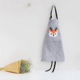 thumbnail image 2 of Apron cute animals with pocket for adult kids waterproof cotton linen kitchen, 2 of 5