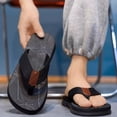 thumbnail image 6 of Miqool Flip Flops for Men with Arch Support, Non-Slip Sole, Comfortable Cushioned Walking Thong Sandals Summer Beach Slip on Slippers for Indoor & Outdoor, 6 of 9