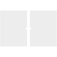 thumbnail image 4 of 40"W x 26 5/8"H x 2"ID x 14"C x 1"P Beaux Architectural Grade PVC Contemporary Ceiling Medallion, Two Piece, 4 of 11