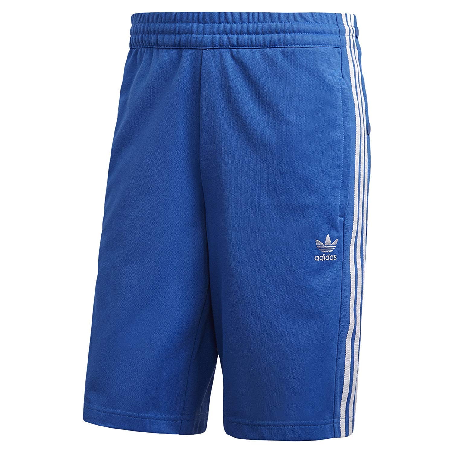 Side Snap Button Athletic Shorts 