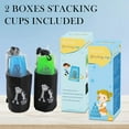 thumbnail image 3 of Quick Stack Cups 24 PC for Speed Sports Training Game for School Family Party Challenge Competition, Gifts Starter Set of Stacking Cup, Blue & Green, 3 of 7