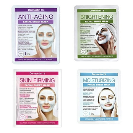 Pack of 4 Dermactin-TS Anti-aging, Brightening, Moisturizing, Skin Firming