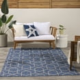 thumbnail image 4 of Nourison Horizon Indoor/Outdoor 4' x 6' Denim Modern Rug, 4 of 11