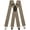 Grey, variant on Menu2019s Braces/Suspenders with Heavy Duty X-Shape Design and Extra Wide Straps - 5cm