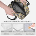 thumbnail image 3 of Fuzoiu Sicilian Style Print Insulated Lunch Bag for Women Men Large Reusable Lunch Box Adult Leakproof Portable Cooler Tote Bags for Work Picnic, 3 of 7