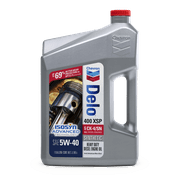 (6 pack) (6 Pack) Chevron Delo 400 XSP Synthetic 5W40 Motor Oil, 1 gal.
