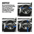 thumbnail image 2 of FATFOX Universal Adjustable Steering Wheel Lock - Anti-Theft Vehicle Security Device for Cars, Trucks, SUVs & Vans Blue, 2 of 6