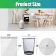 thumbnail image 4 of CCOCC 2026 New Small Trash Bags 4 Gallon - 75 Count Drawstring 4 Gallon Trash Bag,Pre-Separated Small Garbage Bags Bathroom Trash Bags,Unscented White 4 Gal Trash Can Liners, 4 of 6
