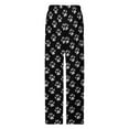 thumbnail image 4 of Paw Print（1） Pajama Pants Loose Pajamas Female Breathable Home Trousers Leisure Sleeping Pants Large Size, 4 of 6